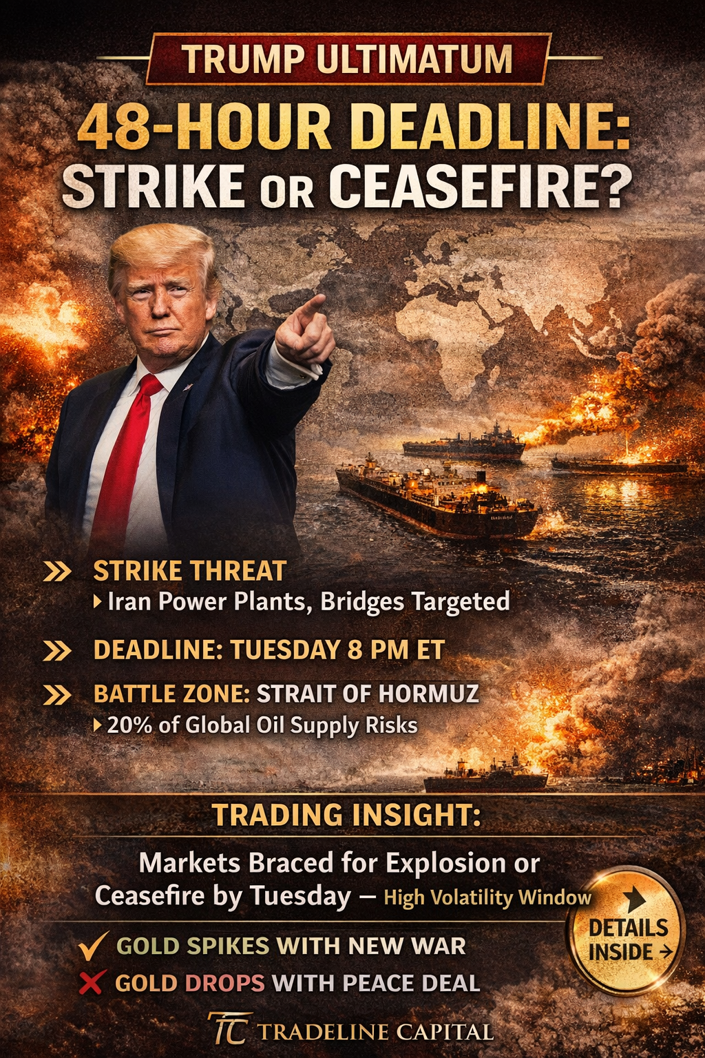 ⚔️ Trump’s 48-Hour Deadline: War Escalation or Final Pressure Play?